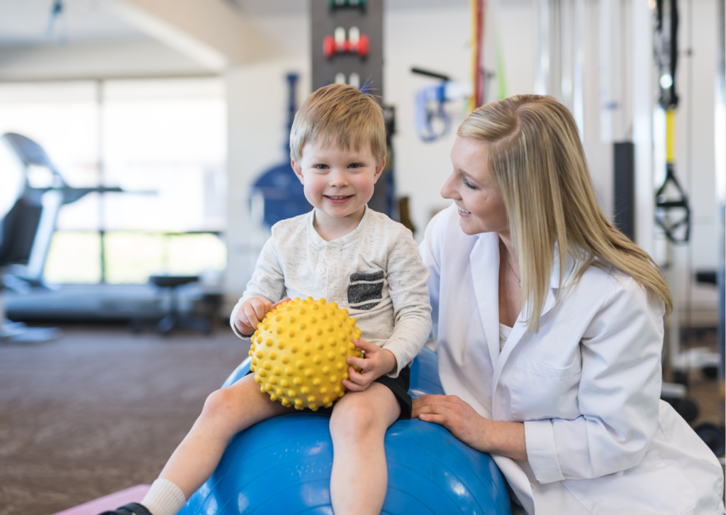 fisioterapia pediatrica al Centro Colombo Genova nel progetto "Colombo Bimbi" con la dott.ssa Michela Delucchi - fisioterapista